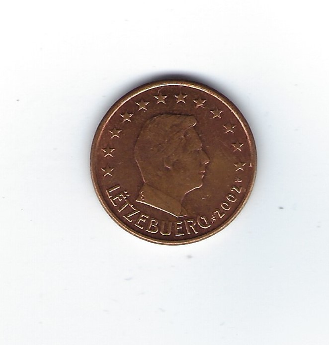  Luxemburg 5 Cent 2002   