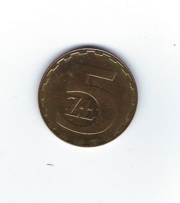  Polen 5 Zlotych 1987   