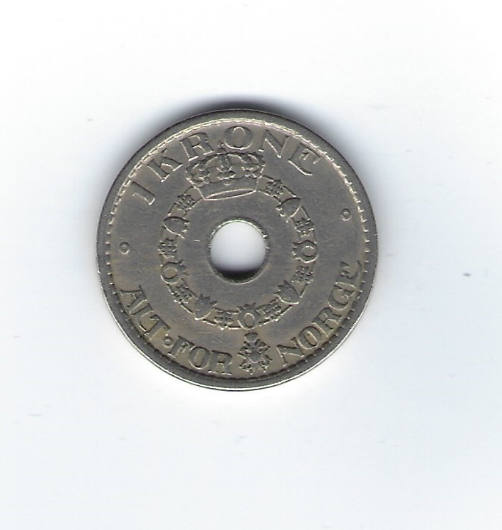  Norwegen 1 Krone 1950   
