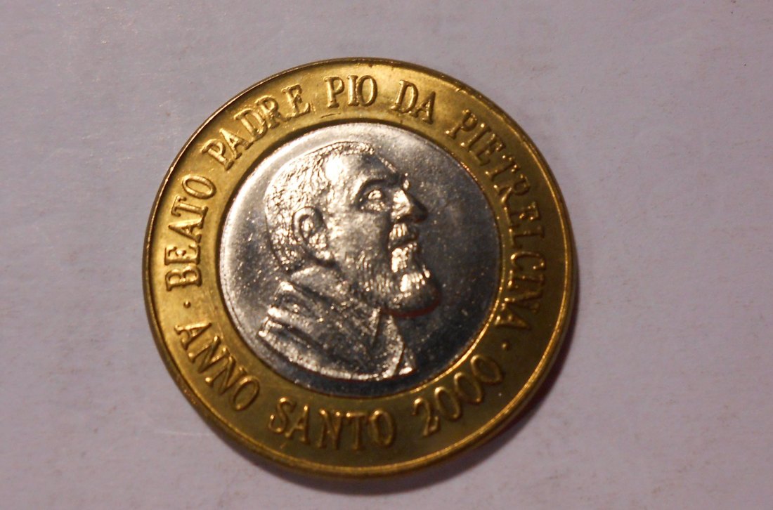  T:4.8 Vatikan – Proben 1 Euro 2000   