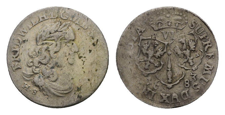  Altdeutschland; Kleinmünze 1683   