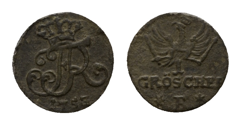  Altdeutschland; Kleinmünze 1753   