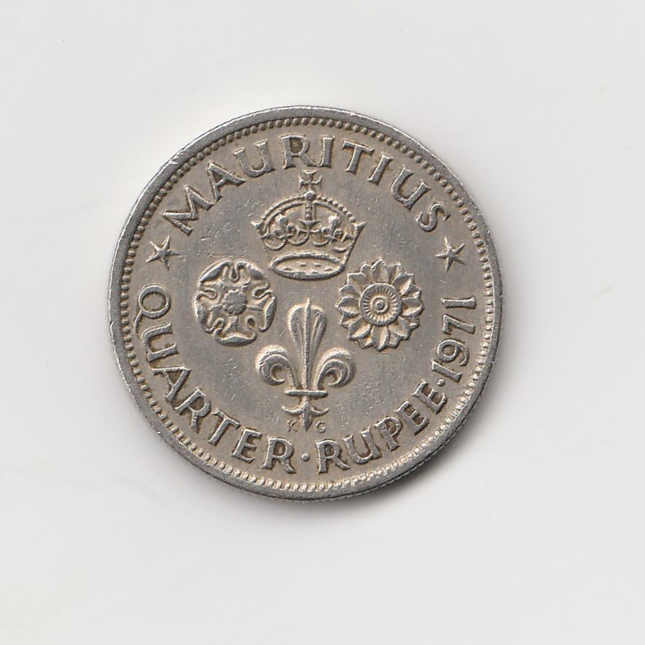  1/4 Rupee Mauritius 1971  (M806)   