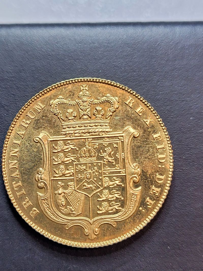  Großbritanien Sovereign Georg IV 1826 Proof RRR Goldankauf Koblenz Frank Maurer AA 305   