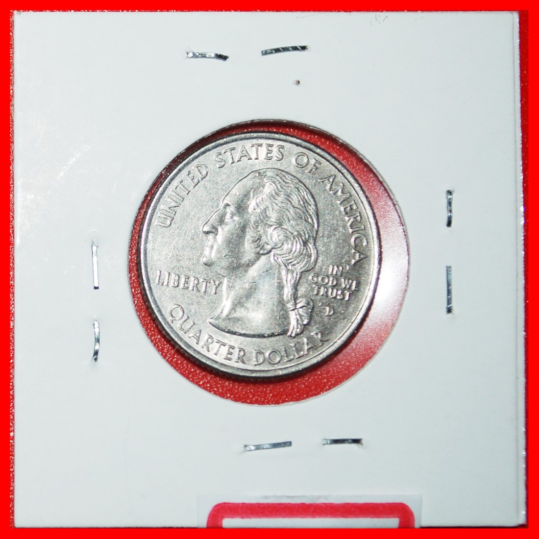  * SONNE 1889: USA ★ 1/4 DOLLAR 2006D! WASHINGTON (1789-1797) IN PACKUNG! ★OHNE VORBEHALT!   