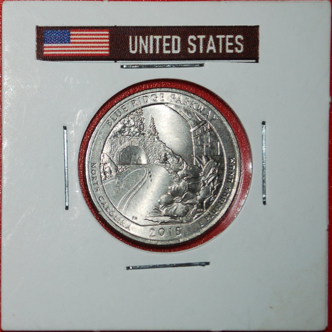 * BERGSTRASSE: USA★1/4 DOLLAR 2015P STG STEMPELGLANZ! WASHINGTON (1789-1797) PACKUNG★OHNE VORBEHALT!