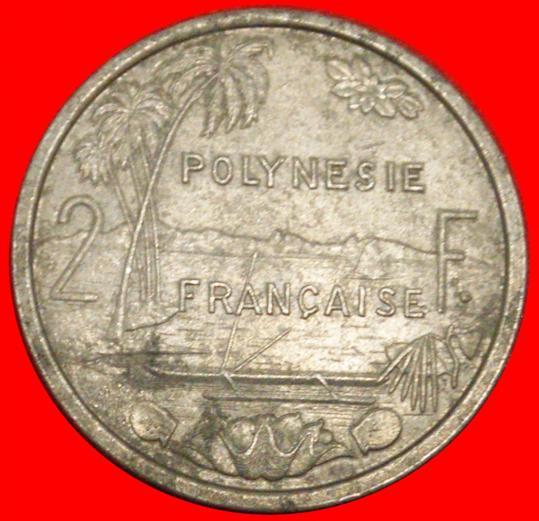 * FRANCE SHIPS IEOM (1973-2020): FRENCH POLYNESIA ★ 2 FRANCS 1979!★LOW START ★ NO RESERVE!