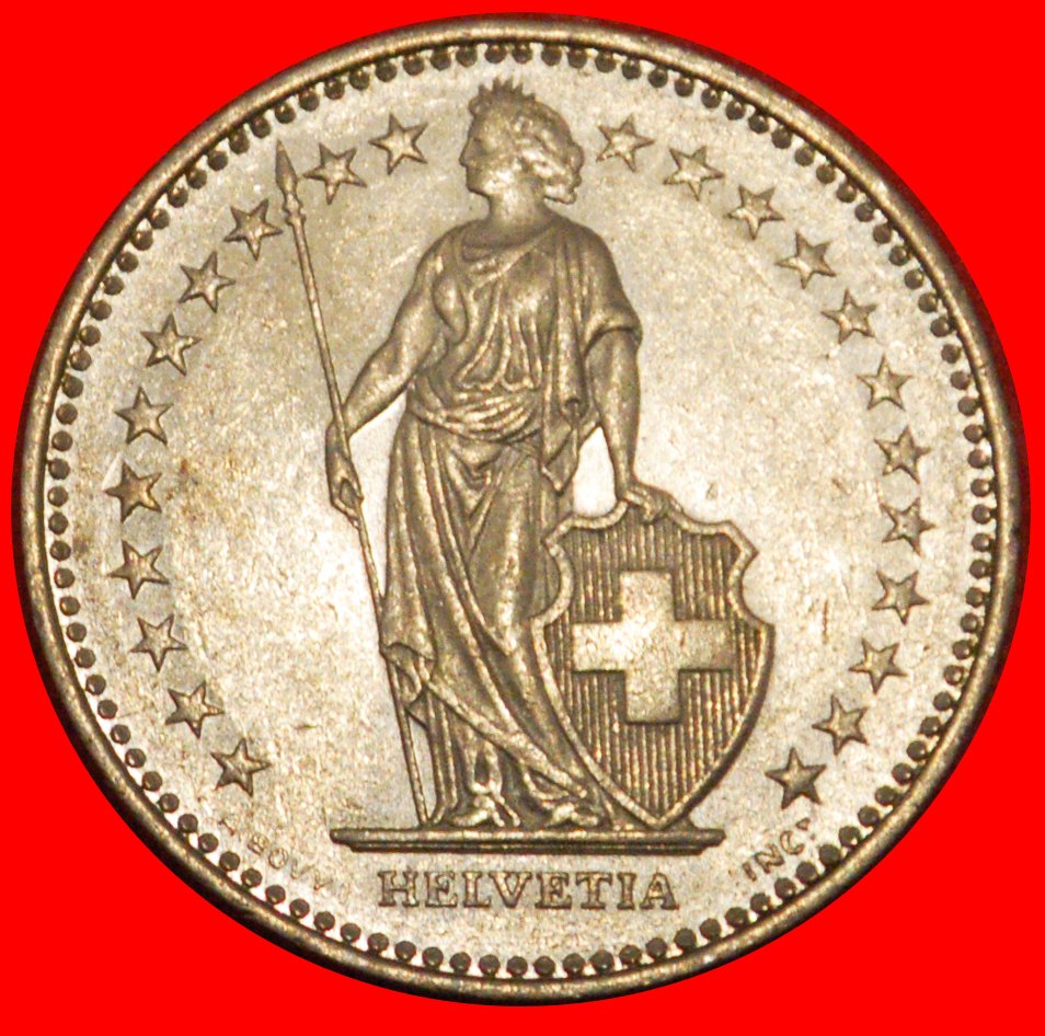  * MIT ZUSÄTZLICHEM STERN (1850-2023): SCHWEIZ ★ 1 FRANKEN 1994B! STEMPEL 1+B! VZGL S★OHNE VORBEHALT!   