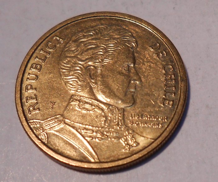  M.16.Chile, 10 Pesos 2014   
