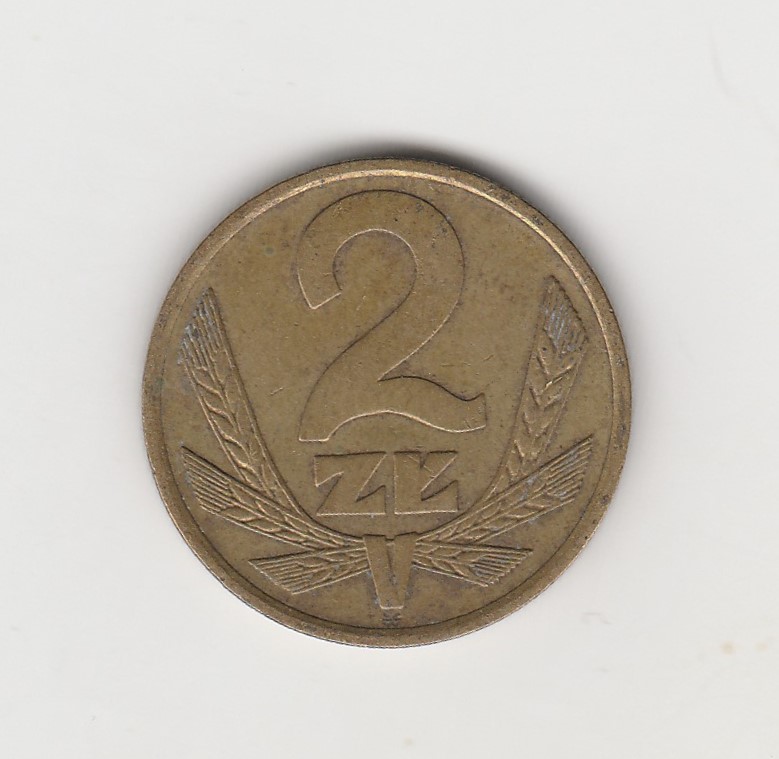  2 Zloty Polen 1977 (M815)   