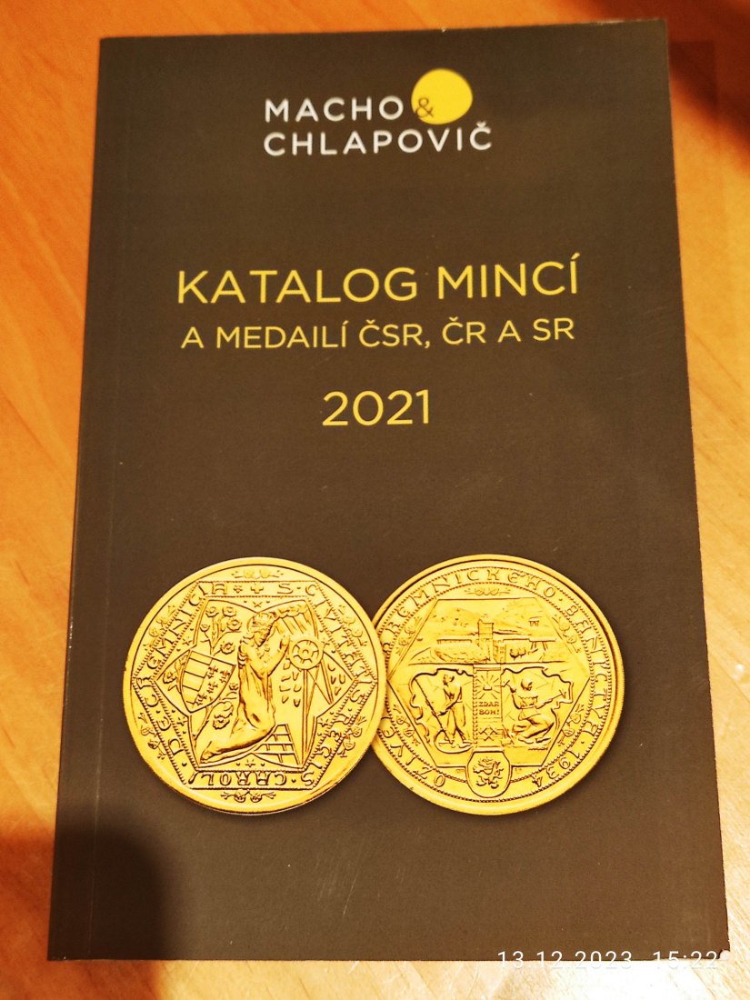  Katalog 2021 Münzen und Medaillen von Macho & Chlapovic Tschechoslowakei, Tschechien und Slowakei   