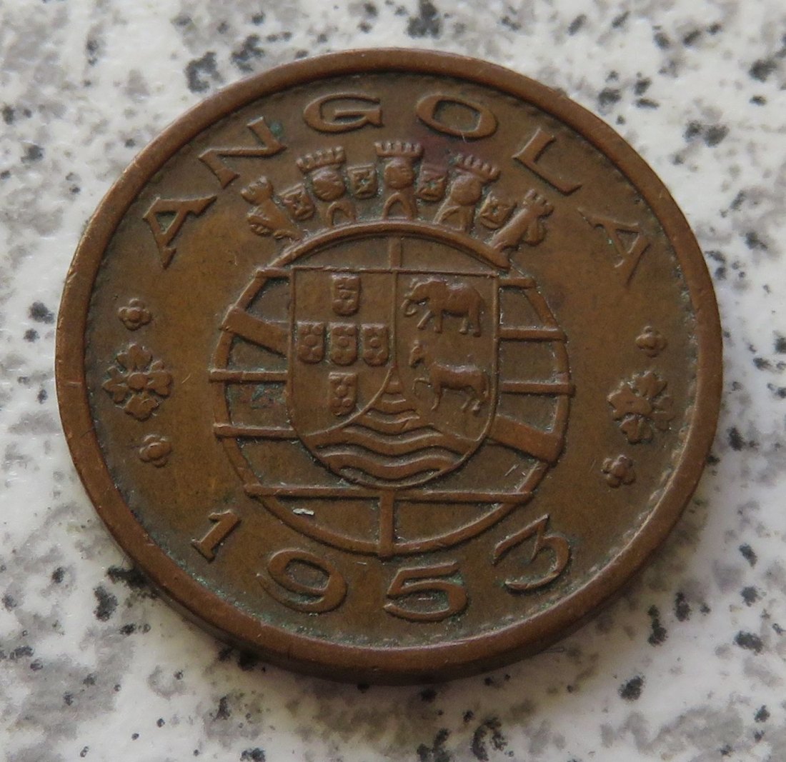  Angola 50 Centavos 1953   