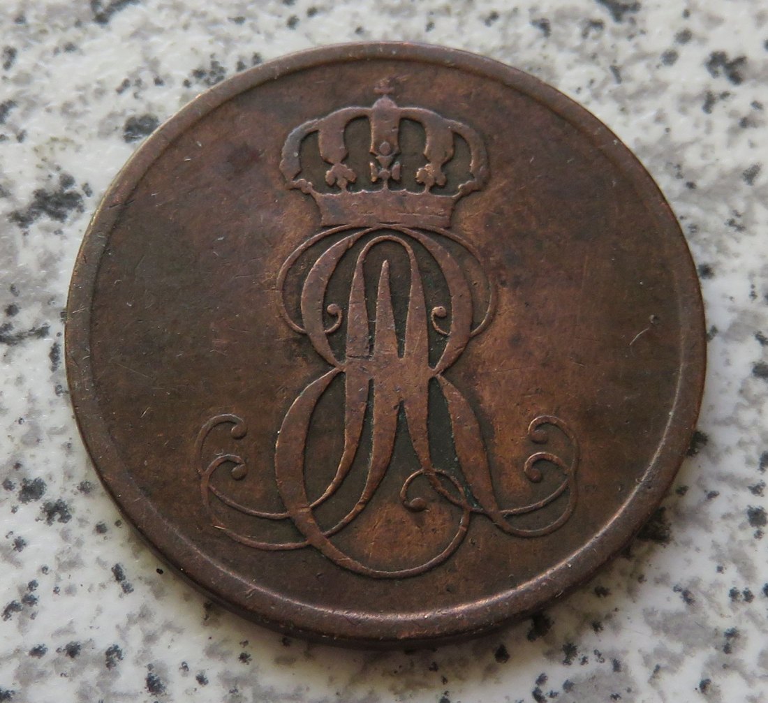  Hannover 2 Pfennige 1850 B   