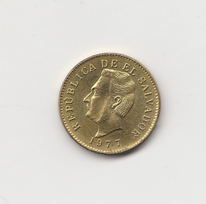  1 Centavo Salvador 1977 (M826)   