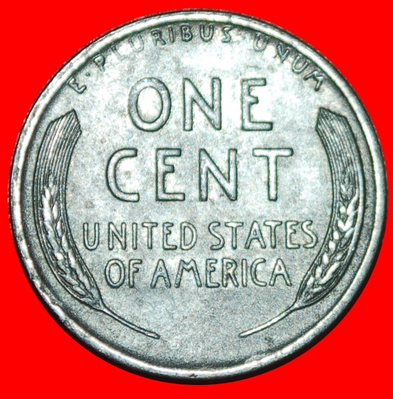  * STEEL PENNY (1943-1944): USA ★ 1 CENT 1943! LINCOLN (1809-1865)★LOW START★NO RESERVE!   