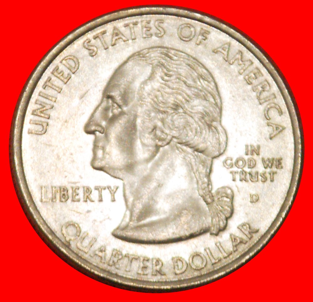  * RAUMANZUG 1803: USA ★ 1/4 DOLLAR 2002D! WASHINGTON (1789-1797)! ★OHNE VORBEHALT!   