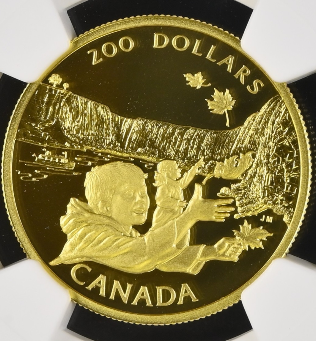  Kanada 200 Dollar 1992 | NGC PF69 ULTRA CAMEO | Niagarafälle   