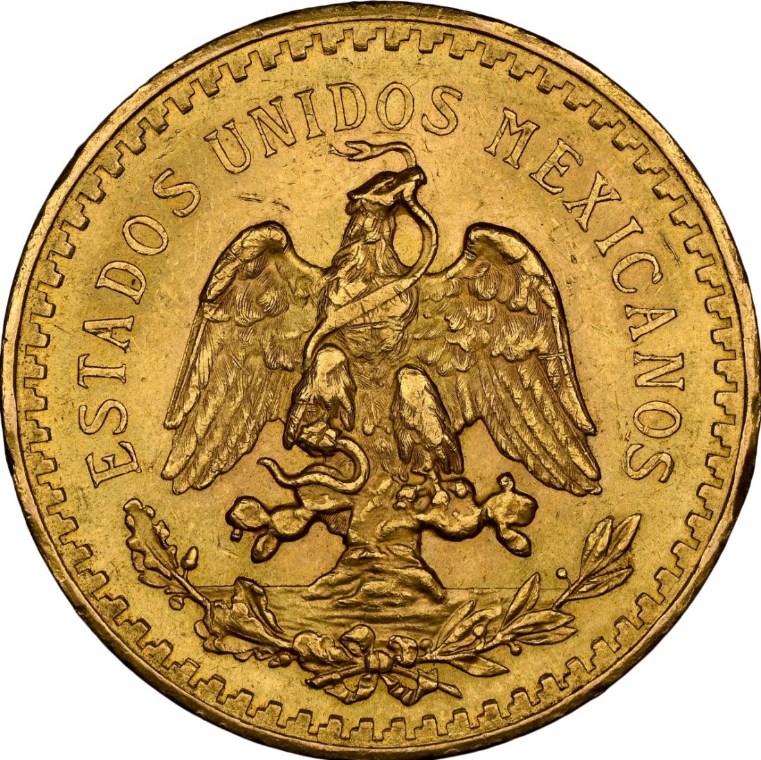  Mexiko 50 Pesos 1921 | NGC MS61 | Erster Jahrgang des Centenario   