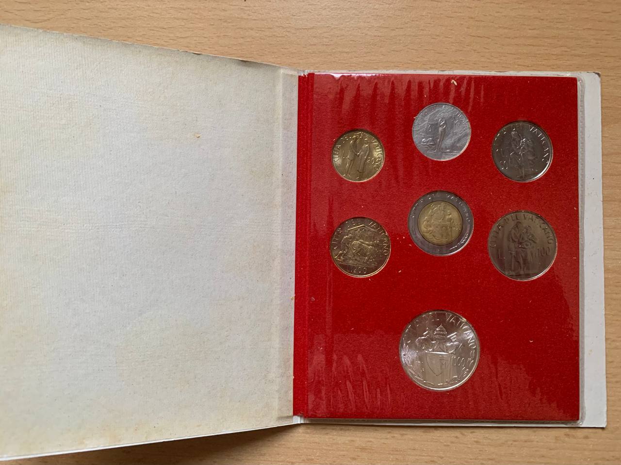  Vatikan 1982 Coin set BU (7 coins)   