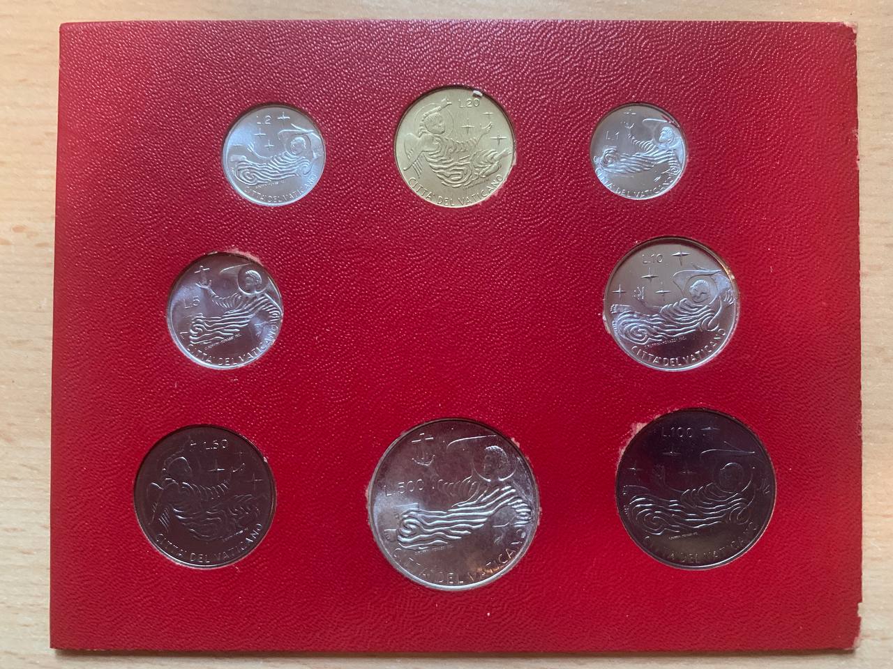  Vatikan 1969 Coin set BU (8 coins)   