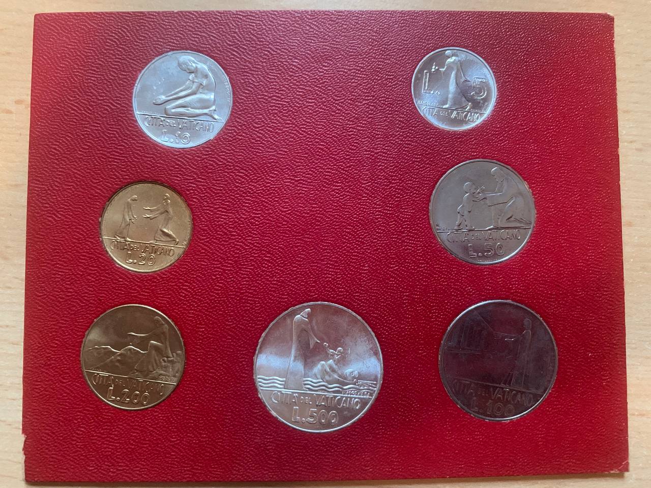  Vatikan 1978 Coin set BU (7 coins)   