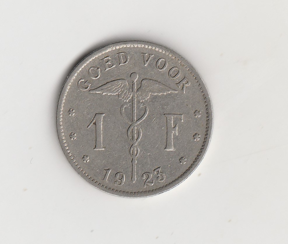  1 Franc Belgie 1923 ( M830)   