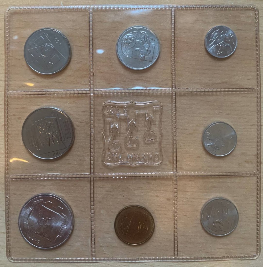  Jahresset von San Marino 1976 BU (8 Münzen)   
