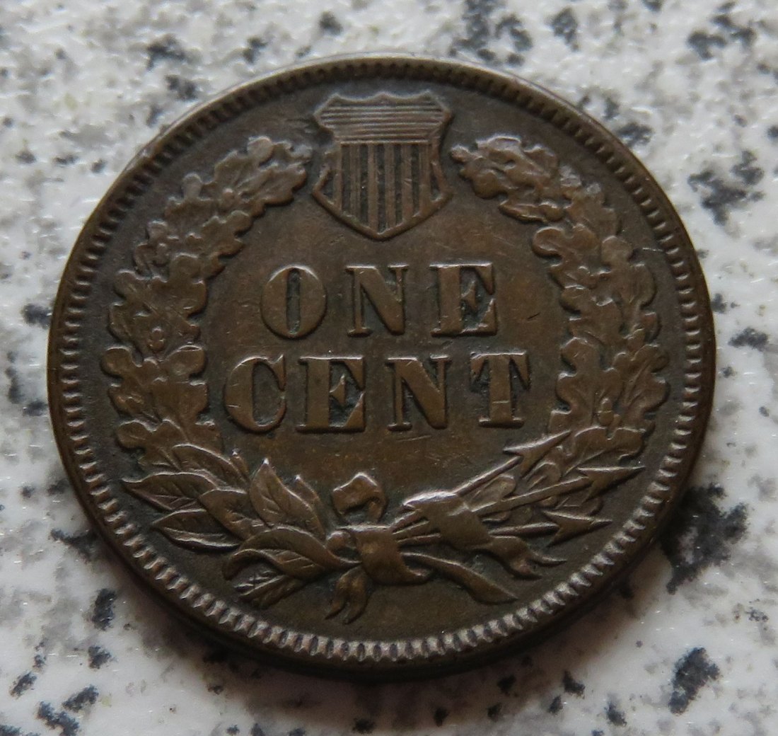  USA Indian Head Cent 1893, besser   