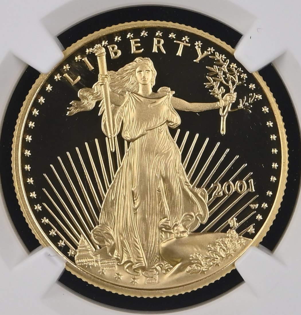  USA 25 Dollar 2001 | NGC PF69 ULTRA CAMEO | Gold Eagle   