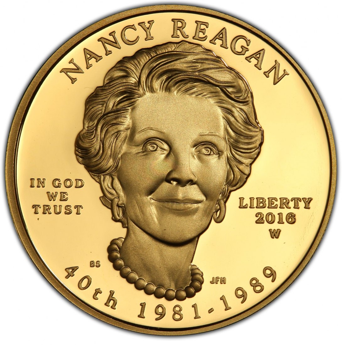  USA 10 Dollar 2016 | PCGS PR69 DEEP CAMEO First Strike | Nancy Reagan   