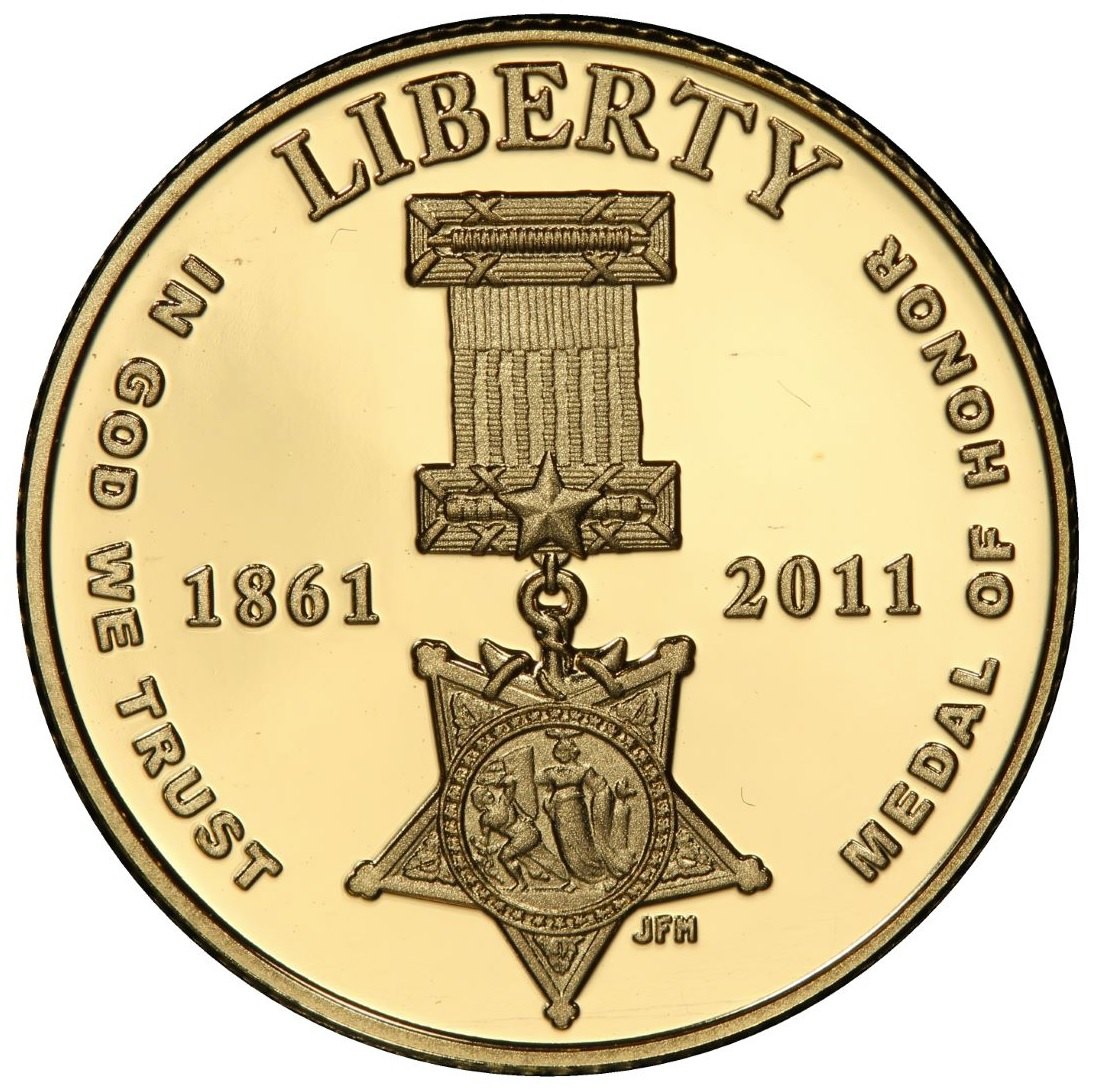  USA 5 Dollar 2011 | PCGS PR69 ULTRA CAMEO | Medal of Honor   