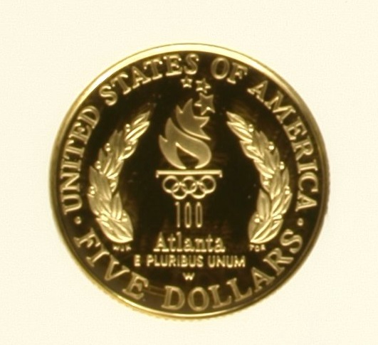  USA 5 Dollar 1996 | NGC PF69 ULTRA CAMEO | Olympiade Atlanta   