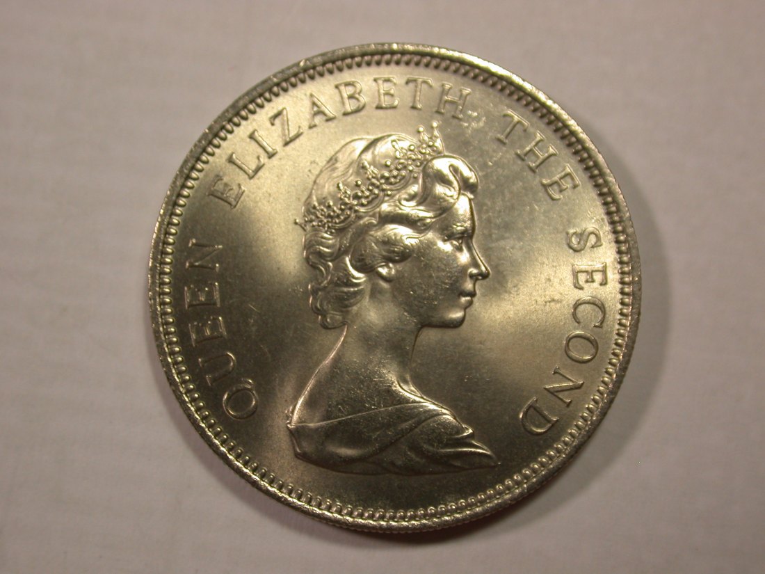  H18  Jersey   10 Pence 1968 in vz-st/f.st   Originalbilder   