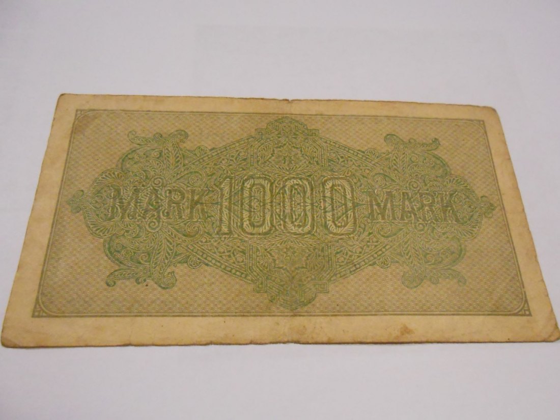  Banknote (12) Deutsches Reich, Weimarer Republik, 1000 MARK 1922, Ro 75j / DEU-84c   