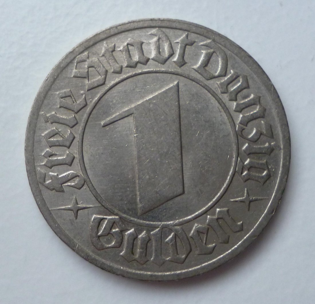  Danzig 1 Gulden 1932 Stadtwappenbild   