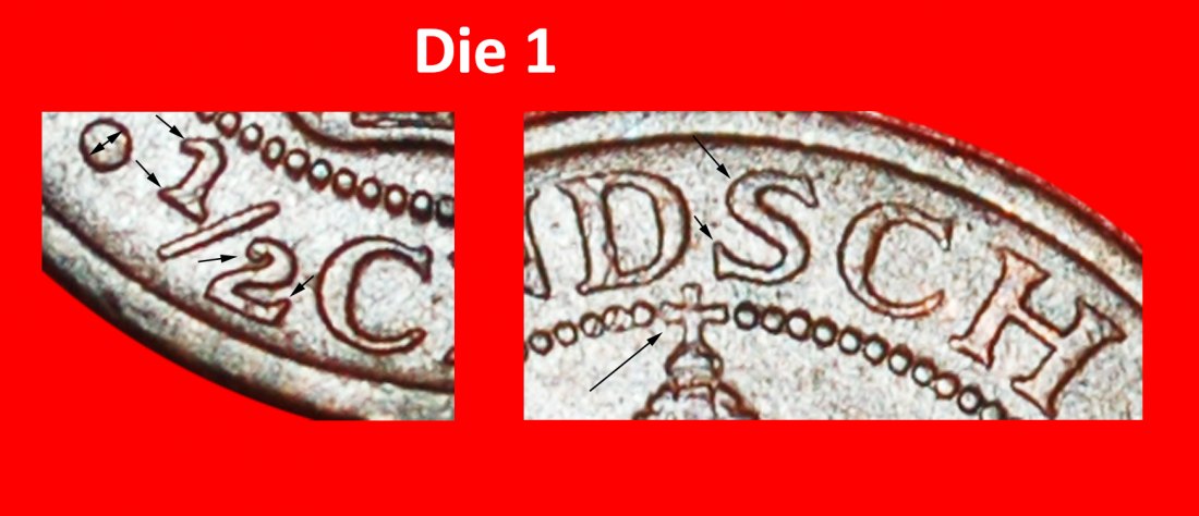 * TYPE 1914-1945: NETHERLANDS EAST INDIES ★ 1/2 CENT 1914 DISCOVERY COIN! 1+A★LOW START★ NO RESERVE!