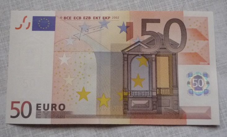  Euro 50 € 1. Serie Deutschland 2002 Schein Banknote Kassenfrisch   