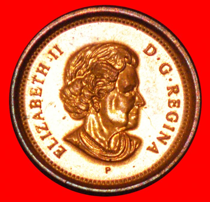  * MAGNETISCH (2003-2006): KANADA ★ 1 CENT 2003P STG! ELISABETH II. (1953-2022)★OHNE VORBEHALT!   