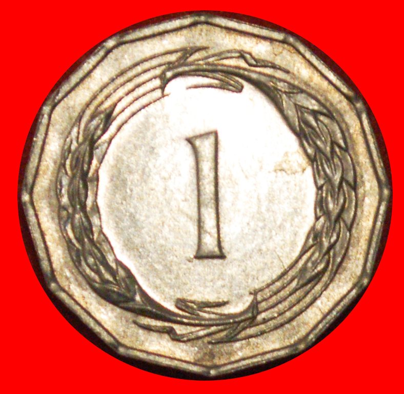 * WREATH (1963-1972): CYPRUS★ 1 MIL 1971 UNC MINT LUSTRE!★LOW START★ NO RESERVE!