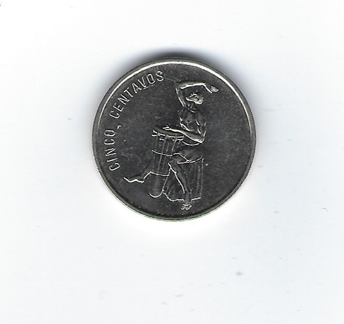  Dominikanische Republik 5 Centavos 1989   