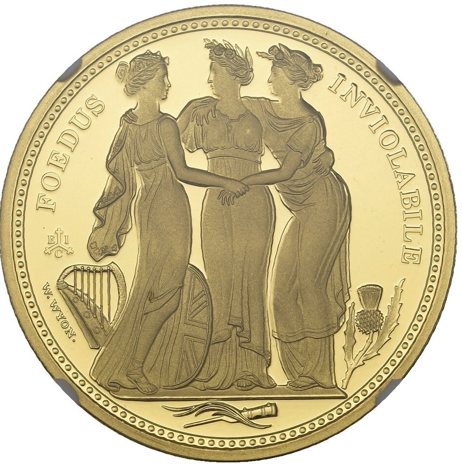  St. Helena 5 Pounds 2021 | NGC PF70 ULTRA CAMEO TOP POP First Day of Issue | Three Graces   