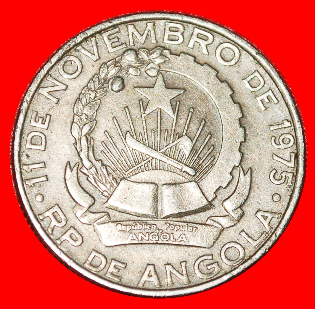  * YUGOSLAVIA (1977): ANGOLA★5 KWANZAS! 1975 FREEDOM FROM PORTUGAL! COMMUNIST★LOW START ★ NO RESERVE!   