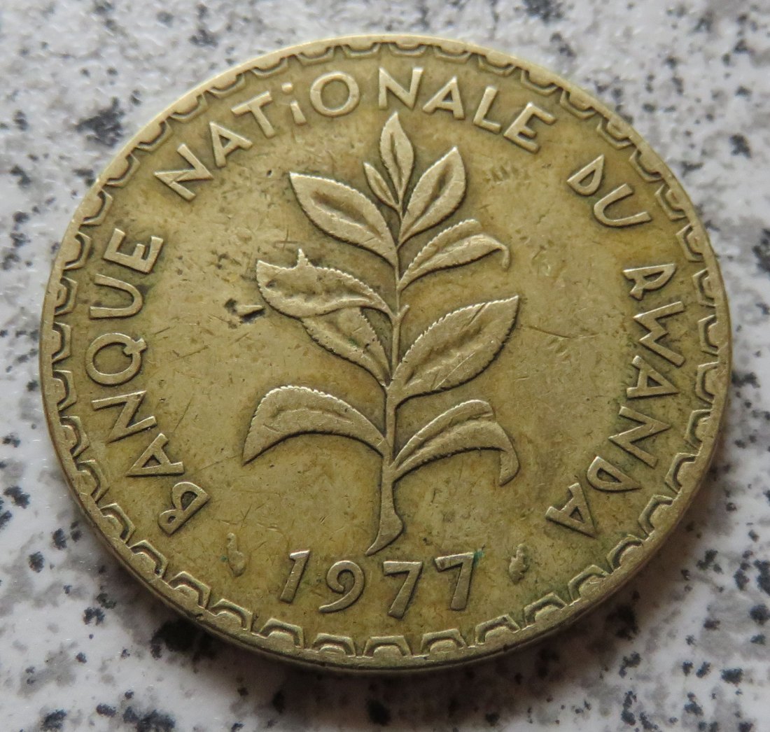  Ruanda 50 Francs 1977   