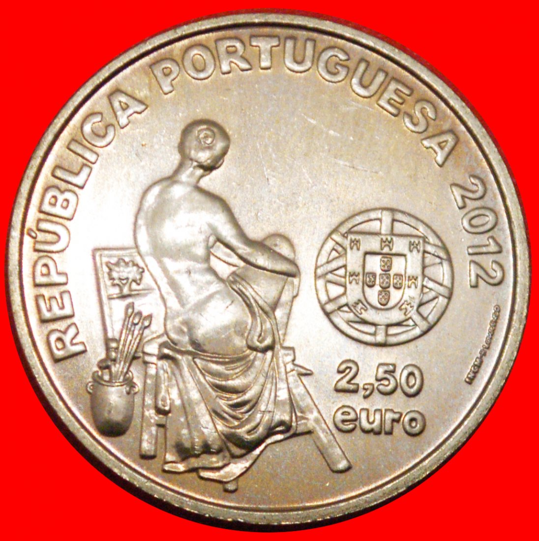 * BRAZIL 1893/1894 MALHOA 1855-1933: PORTUGAL ★ 2.50 EURO 2012 UNC UNCOMMON!★LOW START ★ NO RESERVE!