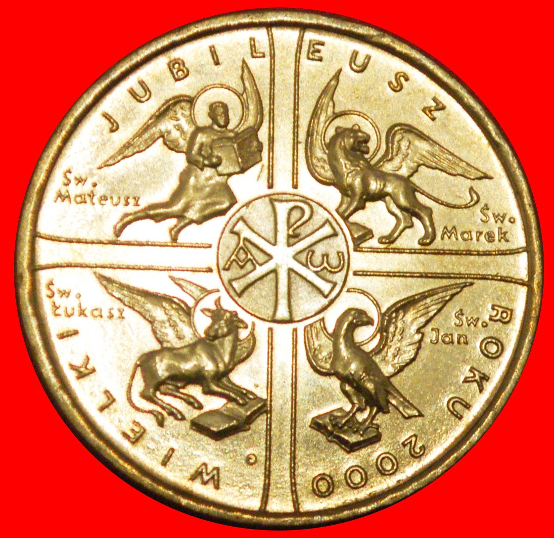 * KREATUREN MIT FLÜGELN: POLEN ★ 2 ZLOTY 2000 NORDISCHES GOLD STG STEMPELGLANZ!★OHNE VORBEHALT