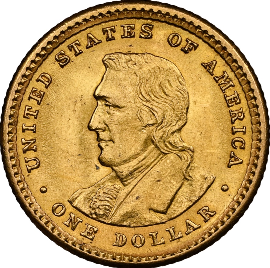  USA 1 Dollar 1905 | NGC MS63 | Lewis & Clark   