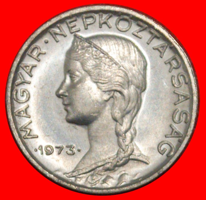  * COMMUNIST TYPE (1953-1989): HUNGARY ★ 5 FILLERS 1973 UNC MINT LUSTRE!★LOW START ★ NO RESERVE!   