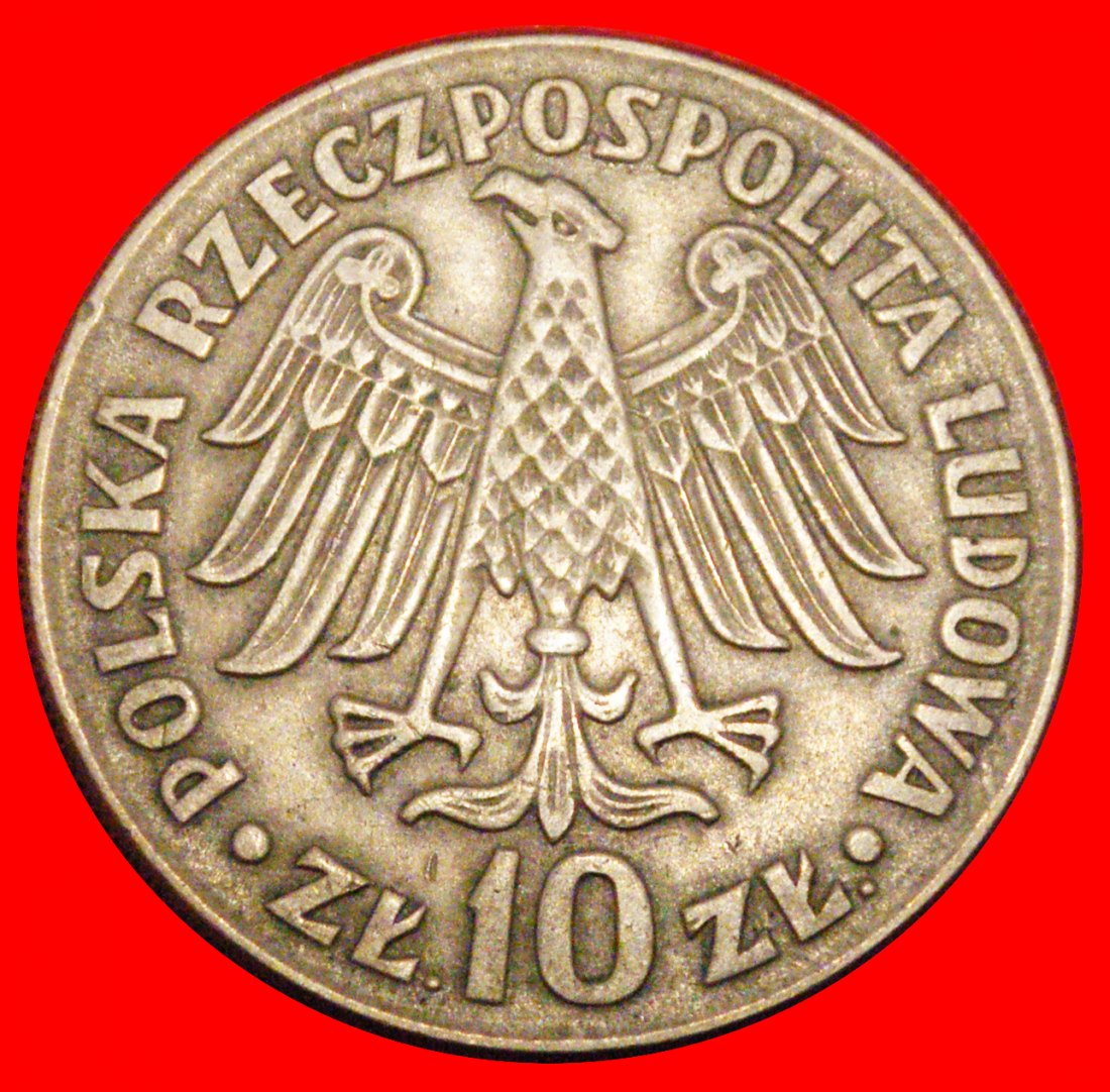  * CASIIMIR III THE GREAT (1333-1370): POLAND ★ 10 ZLOTYS 1364 1964!★LOW START ★ NO RESERVE!   