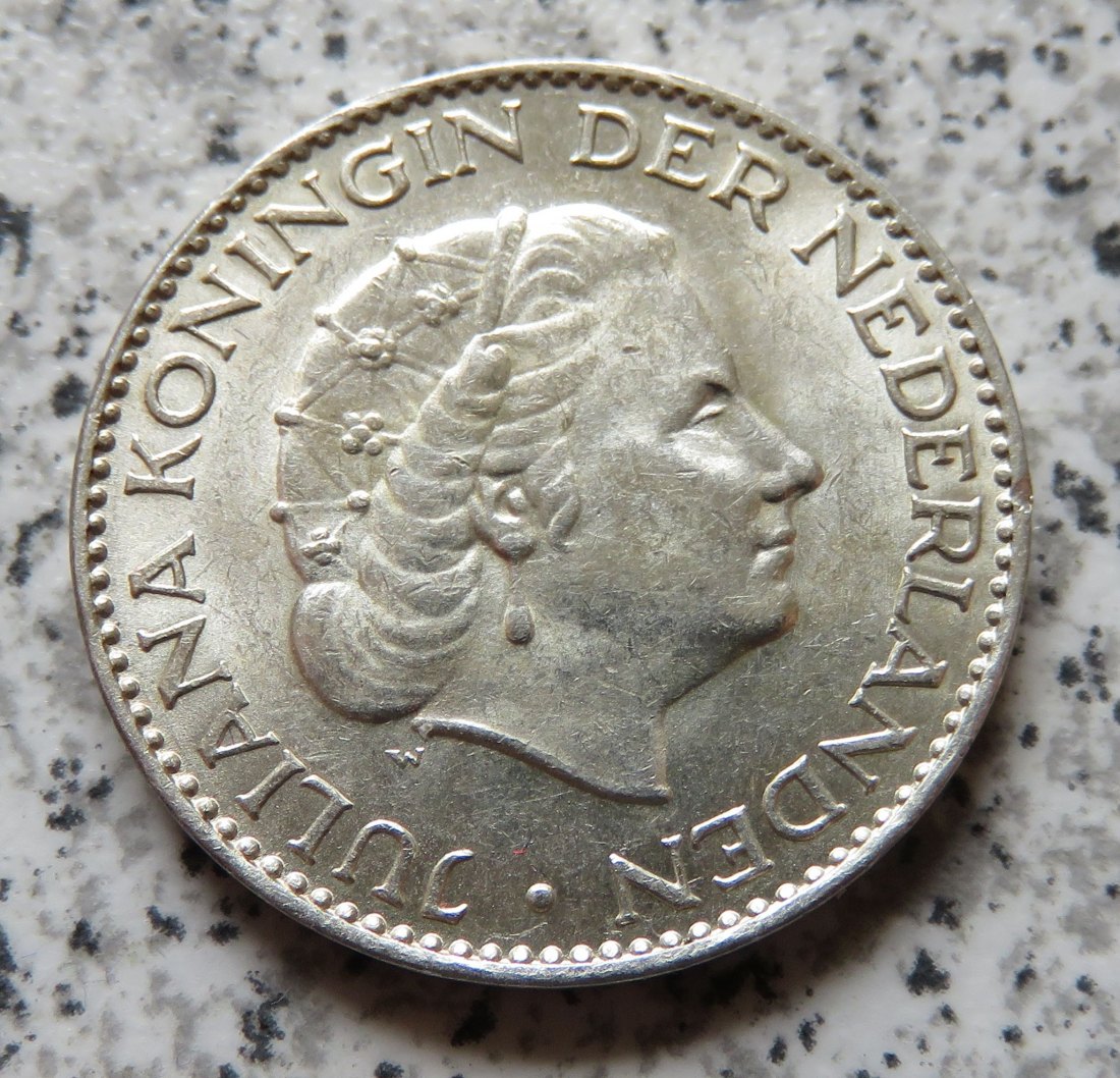  Niederlande 1 Gulden 1957   