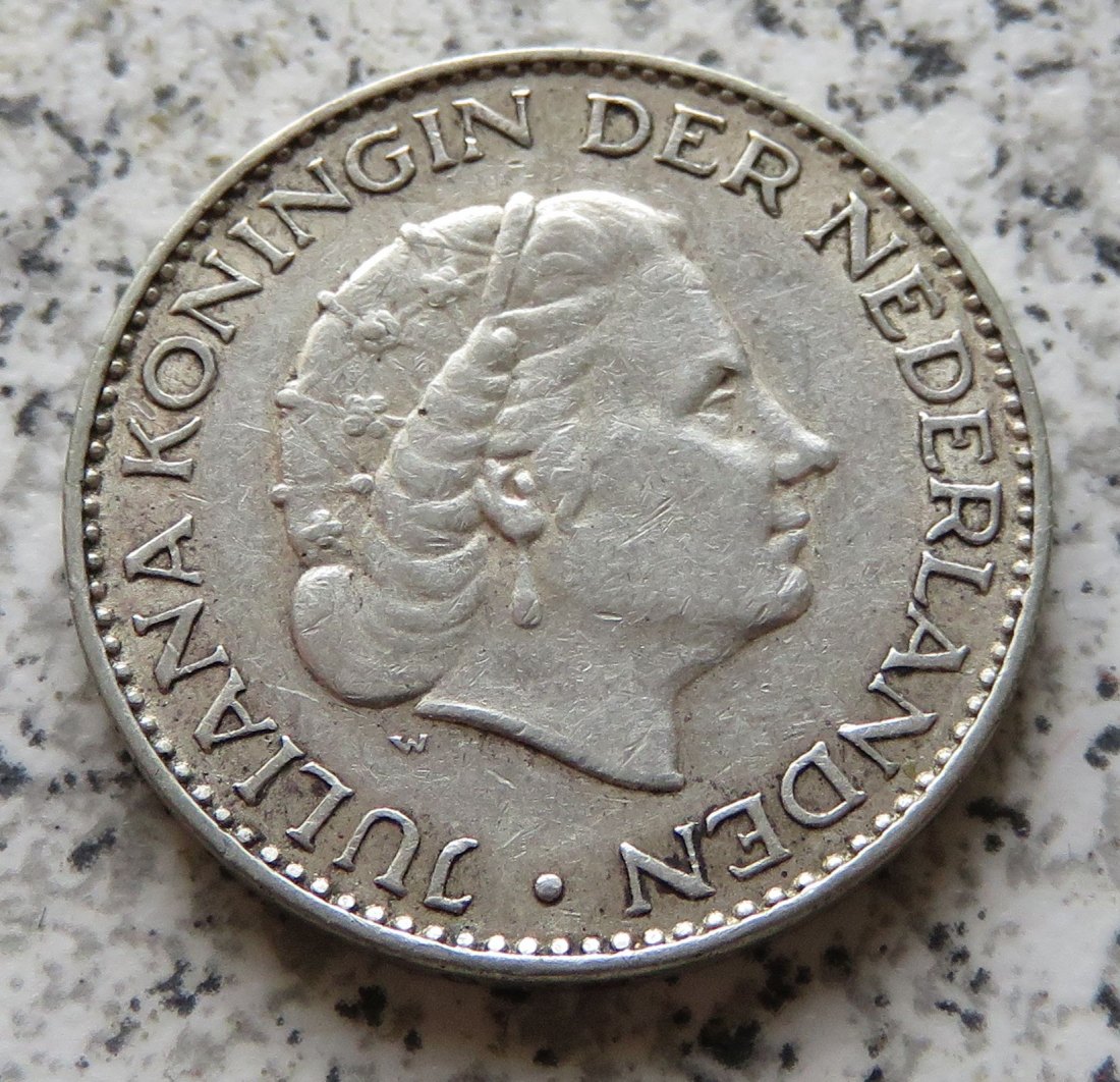  Niederlande 1 Gulden 1958   